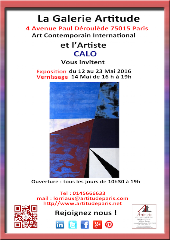Exhibition poster : DECLIC — international contemporary art