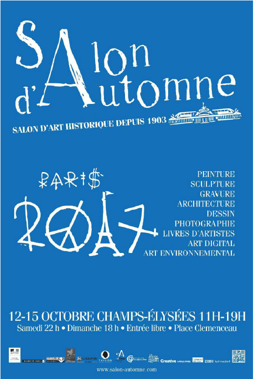 Affiche de l’exposition : Salon d’Automne 2017