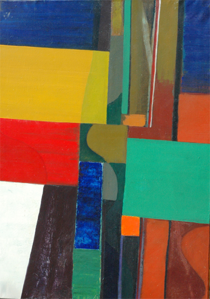 Afrique, 1993 — huile sur toile, Pierre Calogero