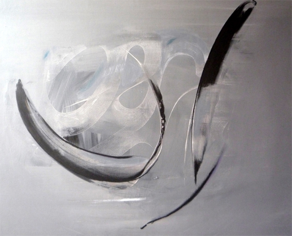 Souffle, 2009 — acrylique sur toile, Pierre Calogero