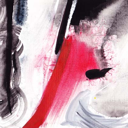 Rupture 3, 2010 — encres et aquarelles sur papier, Pierre Calogero
