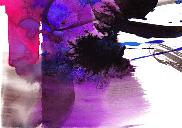 Reflets 3, 2010 — encres et aquarelles sur papier, Pierre Calogero