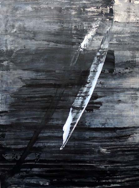 Profondeur, 2012 — acrylique et encre sur papier, Pierre Calogero