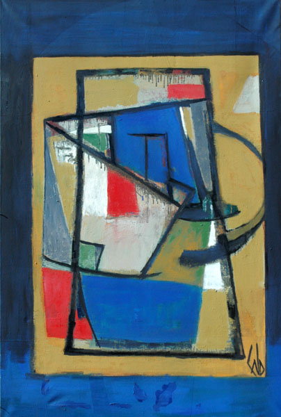 Broc, 1989 — huile sur toile, Pierre Calogero