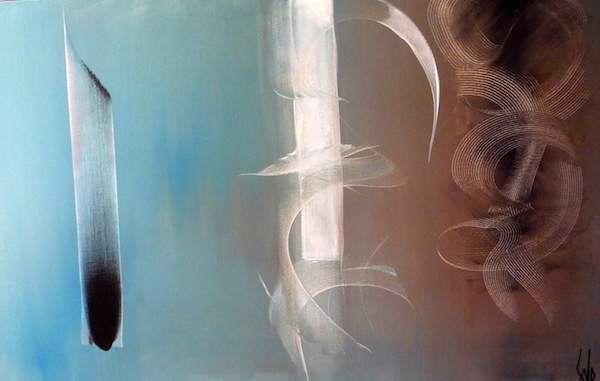 Sans titre, 2009 — acrylique sur toile, Pierre Calogero
