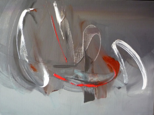 Tumulte, 2008 — acrylique sur toile, Pierre Calogero