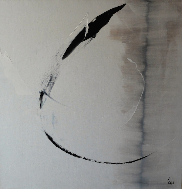 Thèse, 2013 — acrylique sur toile, Pierre Calogero