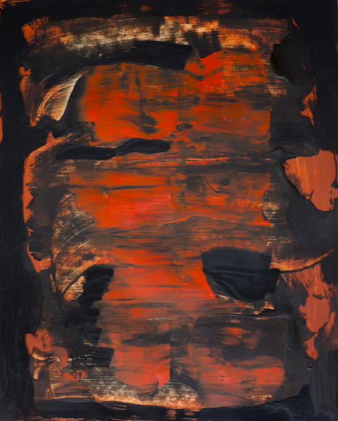 Automne, 2014 — acrylique sur papier, Pierre Calogero