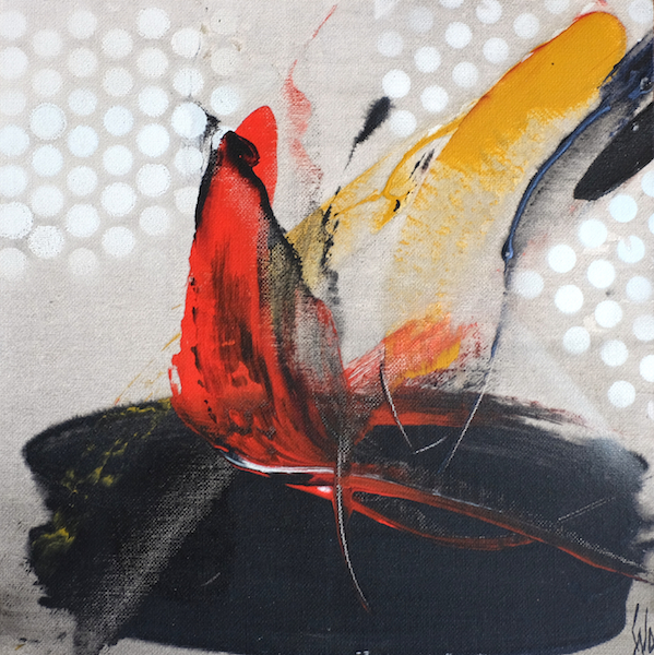 Langage, 2015 — acrylique, Pierre Calogero