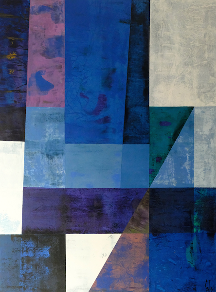 America, 2018 — acrylique sur toile, Pierre Calogero