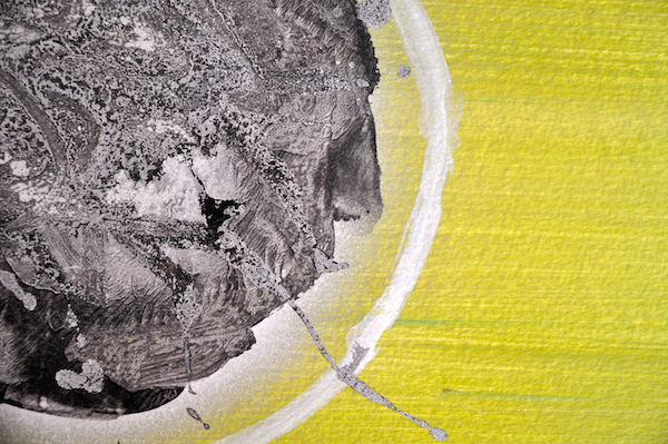 Planètes, 2010 — acrylique sur papier, Pierre Calogero