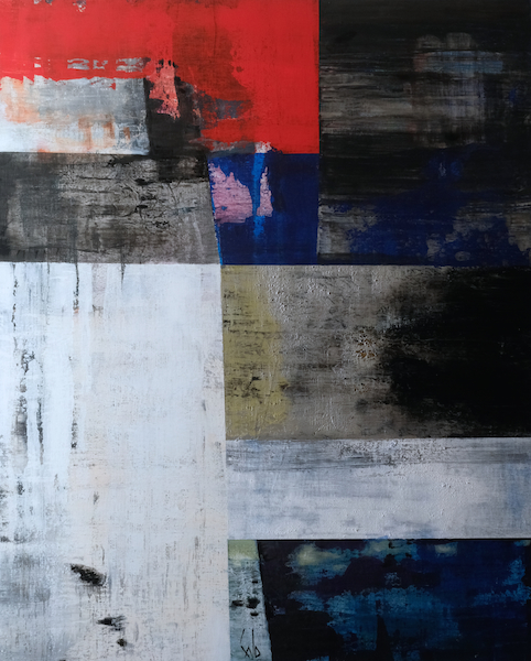 Nice 2016, 2018 — technique mixte sur toile, Pierre Calogero