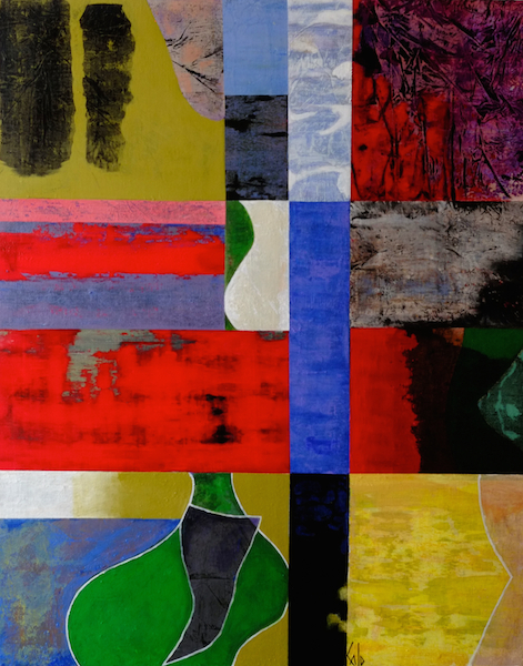 Tropiques, 2019 — acrylique sur toile, Pierre Calogero