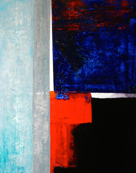 Notre-Dame, 2019 — acrylique sur toile, Pierre Calogero