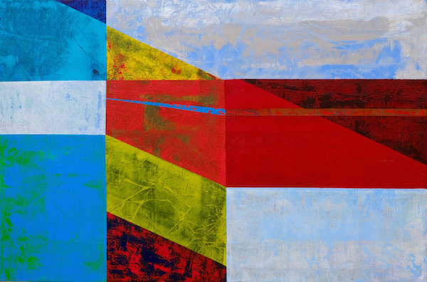 Etna, 2019 — acrylique sur toile, Pierre Calogero