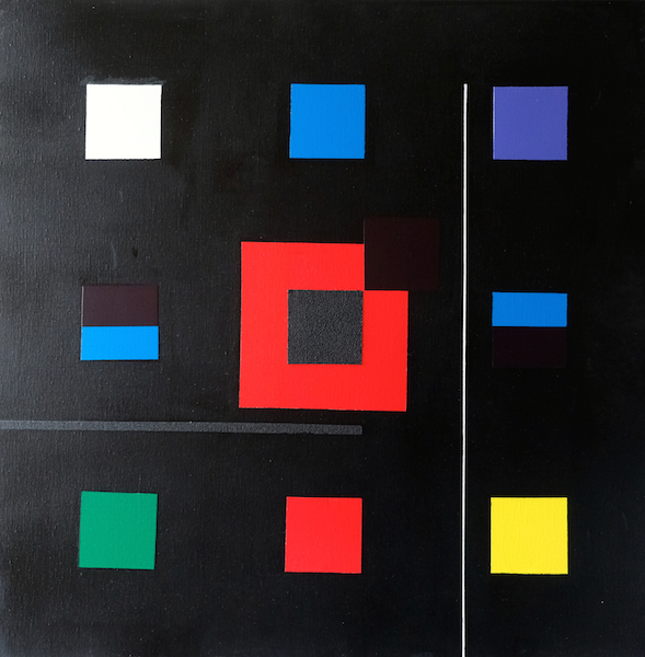Last Night, 2018 — acrylique sur toile, Pierre Calogero