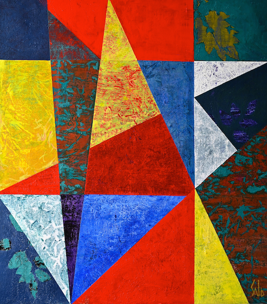 Wa shi, 2020 — acrylique sur toile, Pierre Calogero