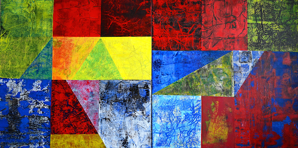 Humus, 2020 — acrylique sur toile, Pierre Calogero