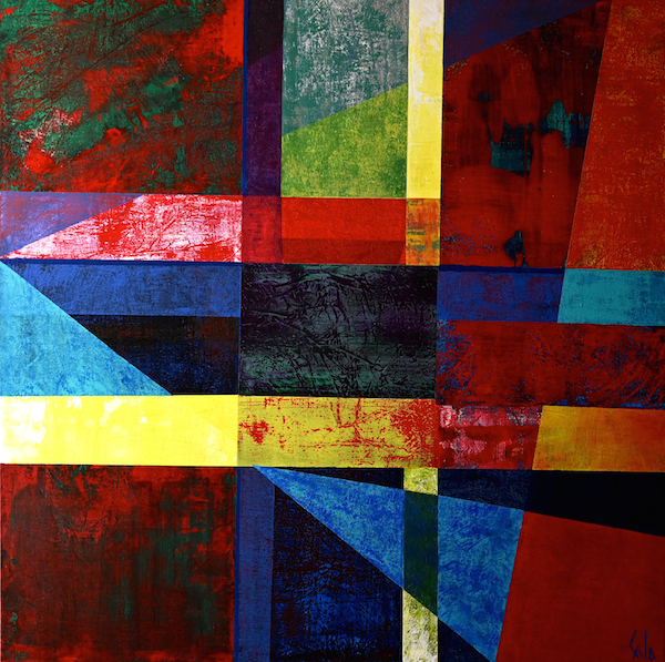 Zénith, 2020 — acrylique sur toile, Pierre Calogero
