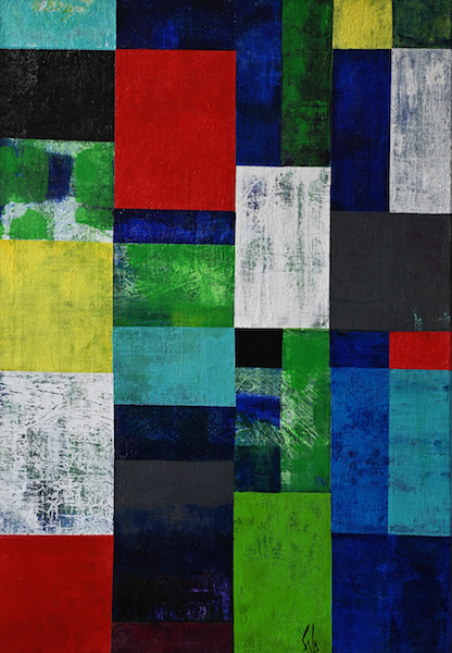Aïda, 2021 — acrylique sur toile, Pierre Calogero