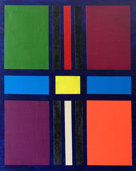 Cantate, 2021 — acrylique sur toile, Pierre Calogero