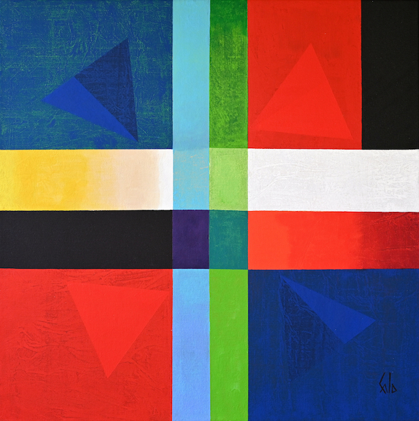 Rhapsodie, 2021 — acrylique sur toile, Pierre Calogero