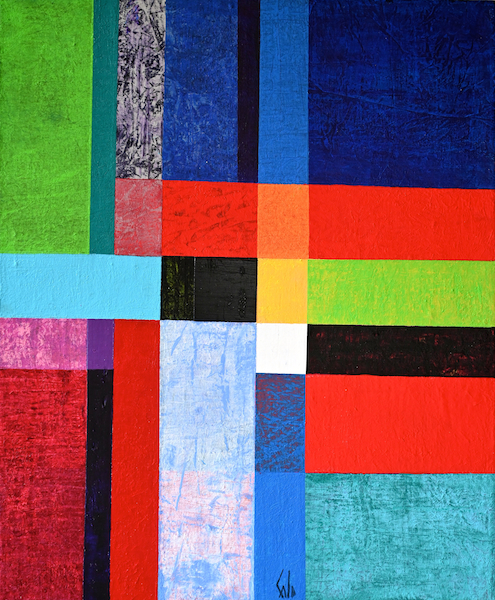 Partage, 2021 — acrylique sur toile, Pierre Calogero