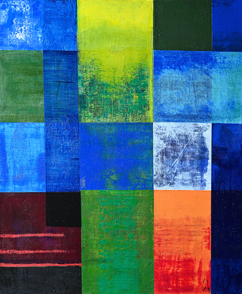 Prélude, 2021 — acrylique sur toile, Pierre Calogero