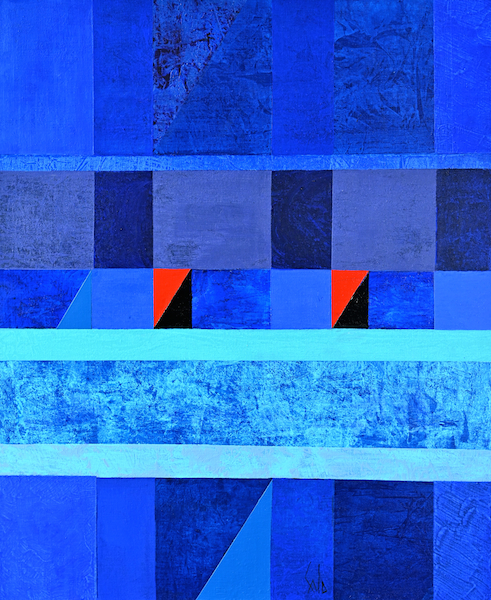 Sarabande, 2021 — acrylic on canvas, Pierre Calogero