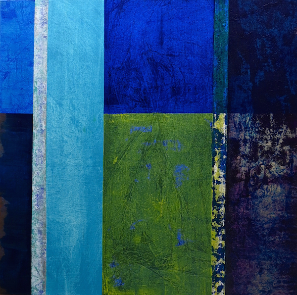 Horizons, 2021 — acrylique sur toile, Pierre Calogero