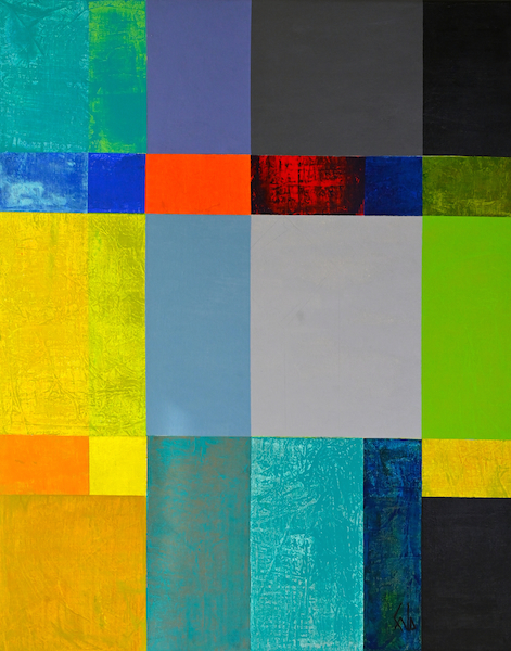September, 2021 — acrylique sur toile, Pierre Calogero
