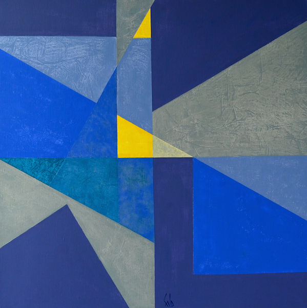 Sursaut, 2022 — acrylique sur toile, Pierre Calogero