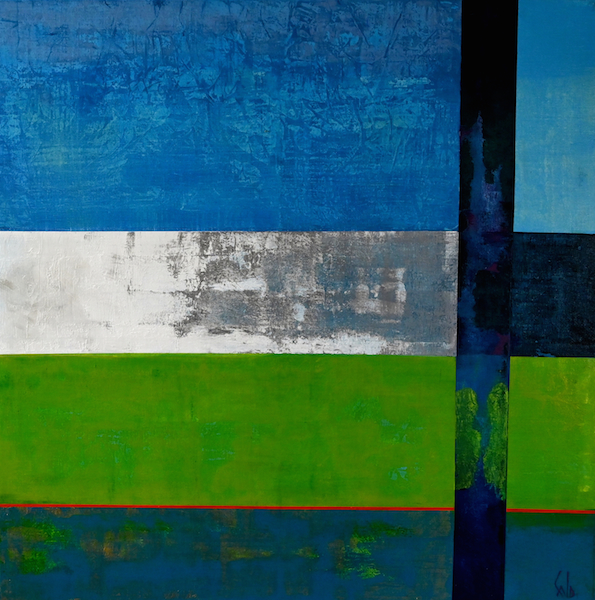Matin, 2022 — acrylique sur toile, Pierre Calogero