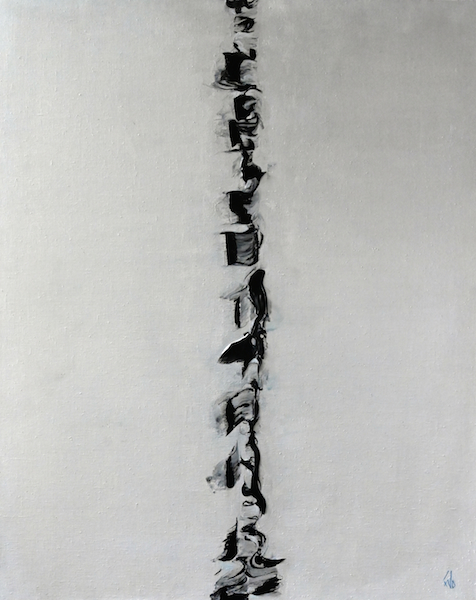 Oubli, 2012 — acrylique sur toile, Pierre Calogero