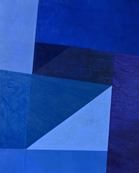 Contemplation, 2022 — acrylique sur toile, Pierre Calogero