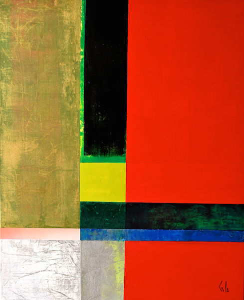 Hélios, 2022 — acrylique sur toile, Pierre Calogero