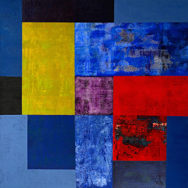 Épopée, 2023 — acrylique sur toile, Pierre Calogero