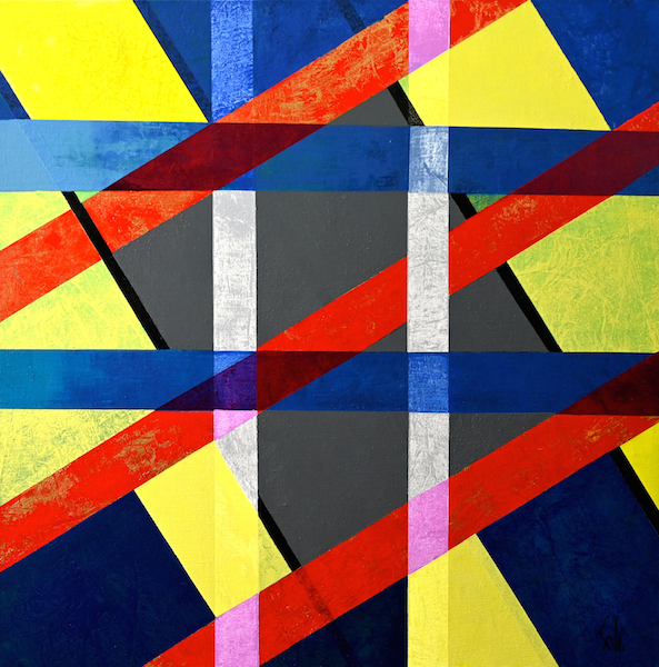 Partage, 2023 — acrylique sur toile, Pierre Calogero