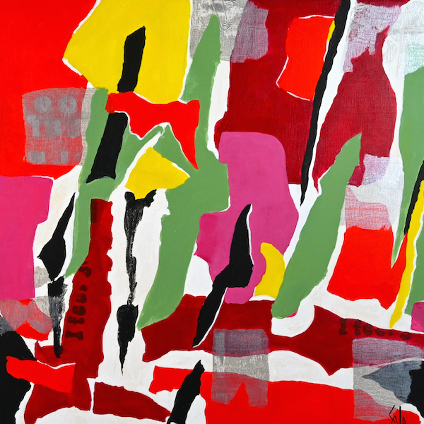 Satisfaction, 2023 — acrylique sur toile, Pierre Calogero