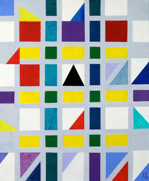 Barcelona, 2023 — acrylique sur toile, Pierre Calogero
