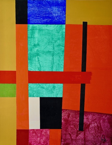 Be Bop, 2023 — acrylique sur toile, Pierre Calogero
