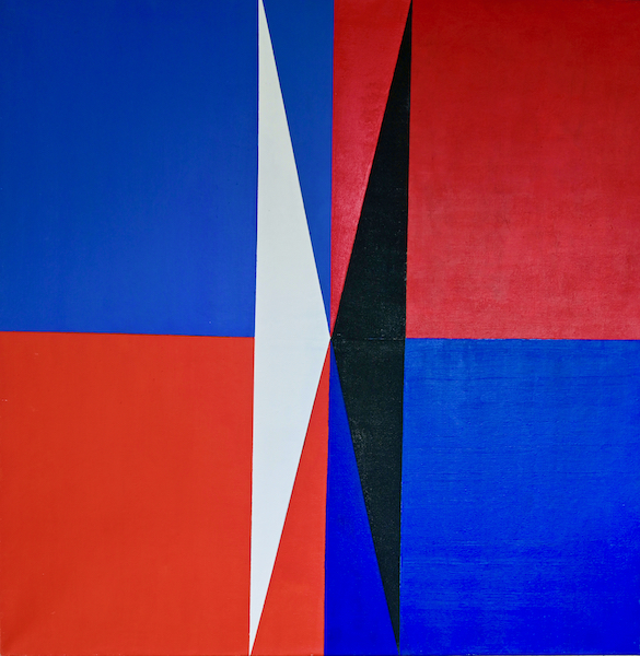 À Geneviève, 2019 — acrylique sur toile, Pierre Calogero