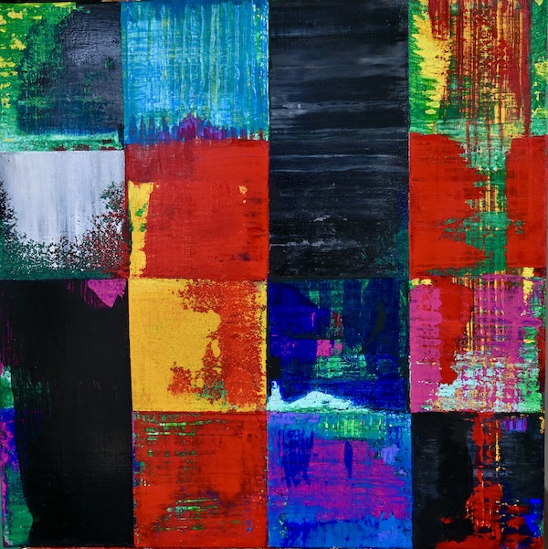Source, 2017 — acrylique sur toile, Pierre Calogero