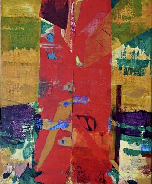 Palermo, 2025 — acrylique sur toile, Pierre Calogero