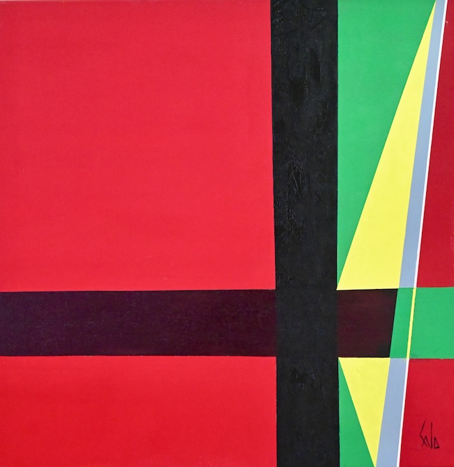 Symphonique, 2025 — acrylique sur toile, Pierre Calogero