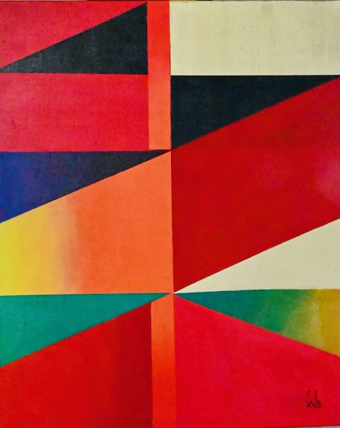Roma, 2026 — acrylique sur toile, Pierre Calogero