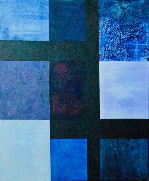Cascades, 2026 — acrylique sur toile, Pierre Calogero