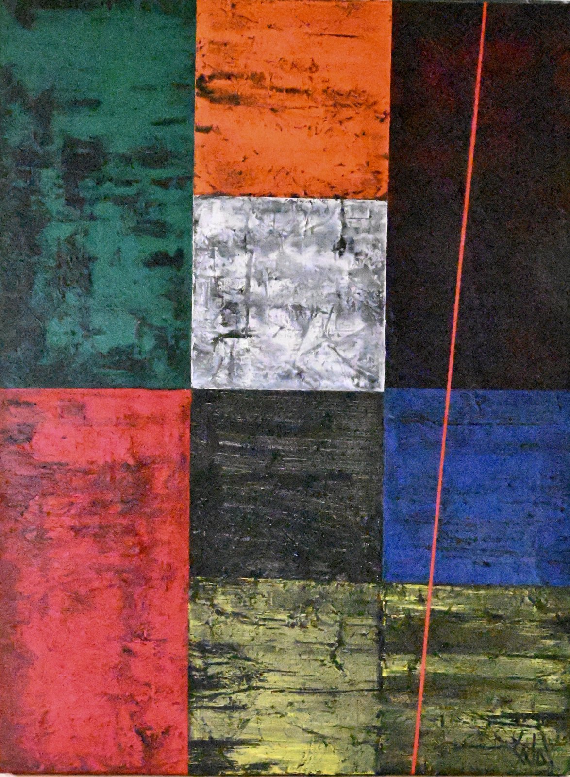 Transhumance, 2026 — acrylique sur toile, Pierre Calogero