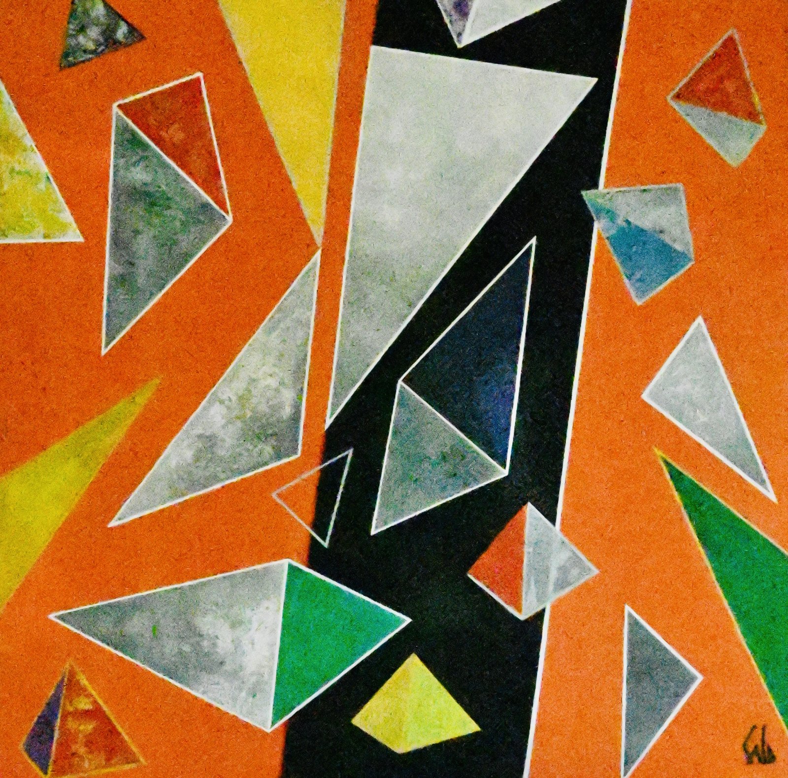 Chant Secret, 2026 — acrylic on canvas, Pierre Calogero